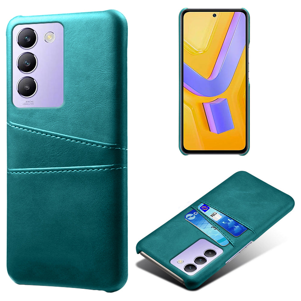 For vivo Y100 5G (Indonesia) / Y200e 5G Case Card Holders Leather+PC Slim Fit Phone Cover For vivo Y100 5G (Indonesia) / Y200e 5G Case Card Holders Leather+PC Slim Fit Phone Cover